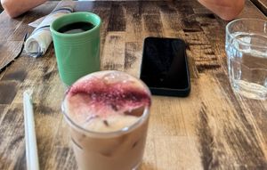 Size of the water glass   at The Garden Table in Indianapolis