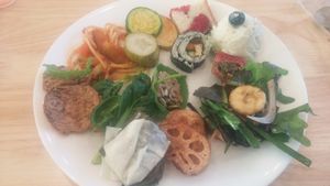 Plate #2 at Loving Hut - Yangjae Juam in Gyeonggi-do