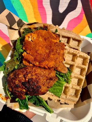 BRUNCH! Drumsticks N’ Waffles at Sprouting Dreams in Dayton