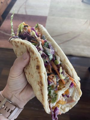 Seafood Wrap at Sprouting Dreams in Dayton