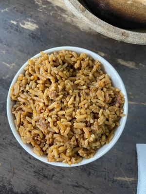 Yam Rice RM2.5 for a big bowl at Soon Tet in Kuala Lumpur