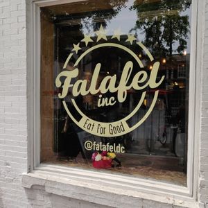 Outside at Falafel Inc - Georgetown in Washington