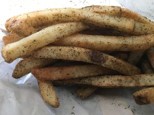 Zaatar fries at Falafel Inc - Georgetown in Washington
