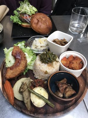 Lunch spread at Natudeco in Kamakura