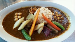 curry at Natudeco in Kamakura