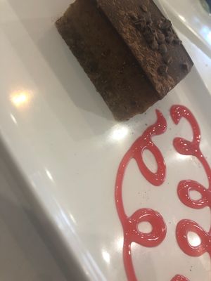 Raw vegan caramel slice   at ManicOrganic Cafe in Penrith
