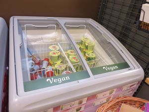 Vegan icecream at denn's Biomarkt - Margaretenstr 21 in Vienna