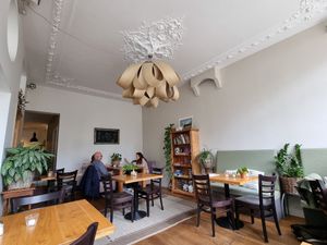 Interior at Logica Cafe Restaurant in Leiden