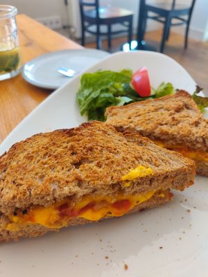 Tosti at Logica Cafe Restaurant in Leiden