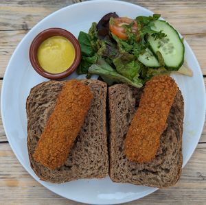 Vegetable Croquettes at Logica Cafe Restaurant in Leiden
