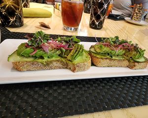 Avocado Toast at Wynn Hotel - Jardin in Las Vegas