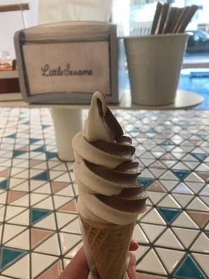Vegan-friendly soft serve  at Little Sesame in Washington
