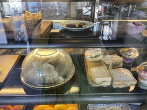 Sushi & sandwiches 🥪   at Rawsome Earth Cafe in Cooma