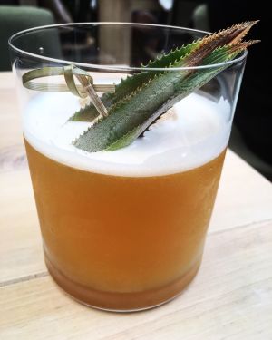 Yellow Magic drink  at Urban Farmcy in Porto Alegre