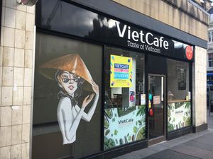outside  at VietCafe in Newcastle Upon Tyne