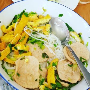 Vegan 'Chicken' Noodles at VietCafe in Newcastle Upon Tyne