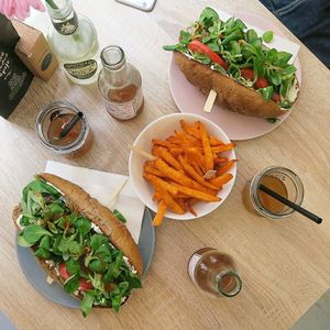 vegan hot dogs  at Freshco in Piestany