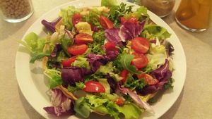 vegan pizza at Freshco in Piestany