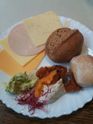 vegan brunch  at Heinrichsbrücke in Mannheim