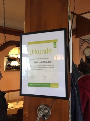 veggie friendly  at Heinrichsbrücke in Mannheim