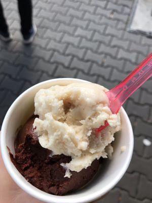 Vegan Almond and Chocolate at Schön Klar Coffee - Eis eis Baby in Mannheim