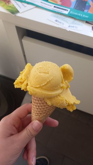 mango 1,70€ at Eismanufaktur zeitgEISt in Mannheim