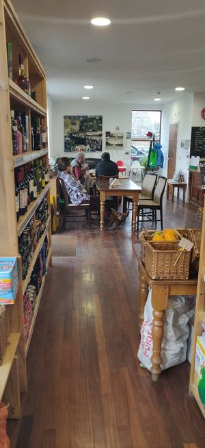 Chilled at Hallbankgate Hub Shop and Cafe in Brampton