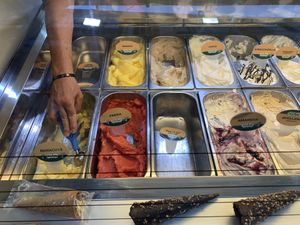 Lots of vegan options- make sure you ask as there are more!  at Claudio - Gelato con Passione in Mallorca