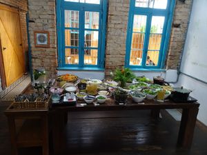 lunch buffet at Raw Porto Alegre in Porto Alegre