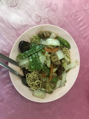 Noodles at Wan Fo Yuan in Kuala Lumpur