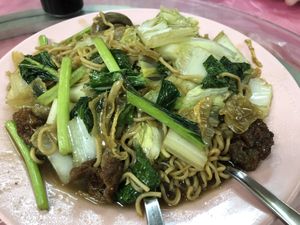 Canto mee at Wan Fo Yuan in Kuala Lumpur
