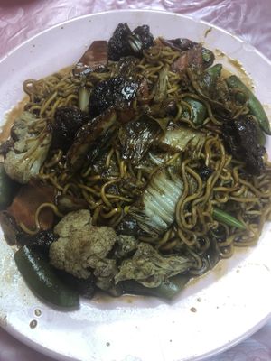 Noodle dish  at Wan Fo Yuan in Kuala Lumpur