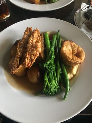 Smoked Braised Seitan  at Two Wolves Kitchen in Brighton