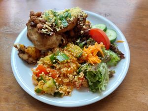 Dish of the day at Hausboot in Ludwigshafen