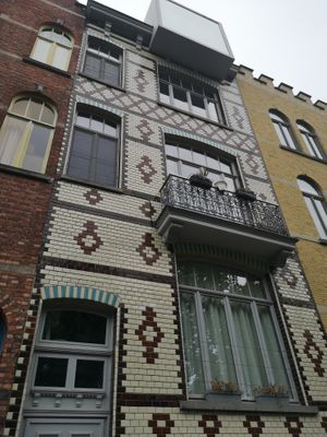 Outside at AM/PM in Bruges