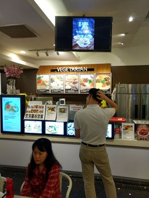 Hello at Truly Vegetarian in Central Singapore