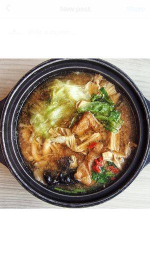 Shrooms Bak Kut Teh at Truly Vegetarian in Central Singapore