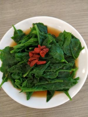 Add on veg $2 (promotion) at Truly Vegetarian in Central Singapore