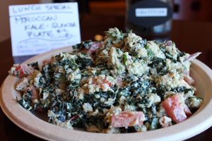 Creamy Moroccan Kale Salad at Pure Joy Kitchen in Bend