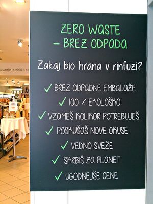 Zero waste bulk shopping at Norma at Bio Prodajalna Norma in Celje
