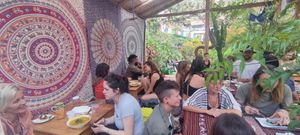  at Sacred Sushi and Curry Sunday in Pisac