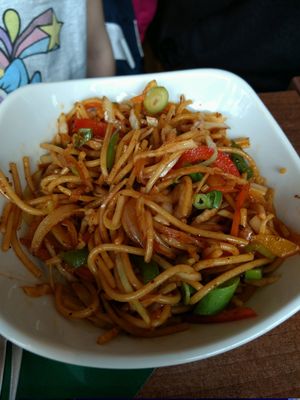 noodle starter at Annakut in Edinburgh