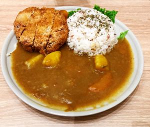Cutlet curry rice  at Samurai Ramen - Tebrau City in Johor Bahru