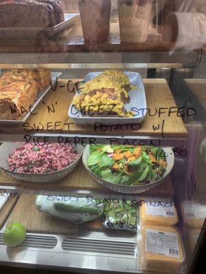 All vegan dishes!  at The Garden Plate in Lismore