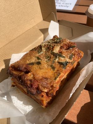 The vegan lasagne, the best lasagne I’ve ever had!  at The Garden Plate in Lismore