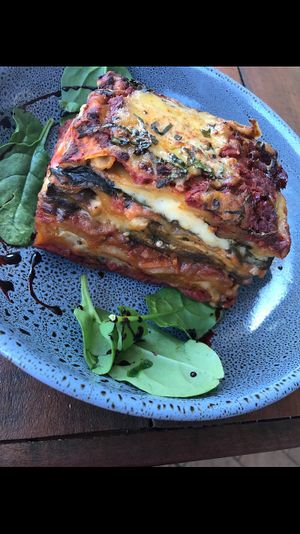 Vegan Lasagna  at The Garden Plate in Lismore