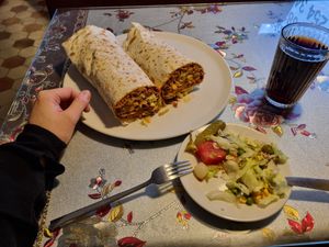 Vöner rulla at Ali Baba in Turku