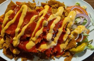 Vöner&fries at Ali Baba in Turku