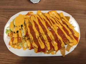 Vegan Vöner Iskender at Ali Baba in Turku