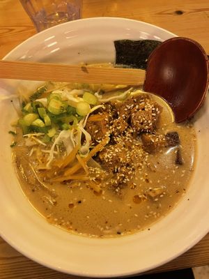 Vegan Tantamen  at Ramen Momo in Reykjavik